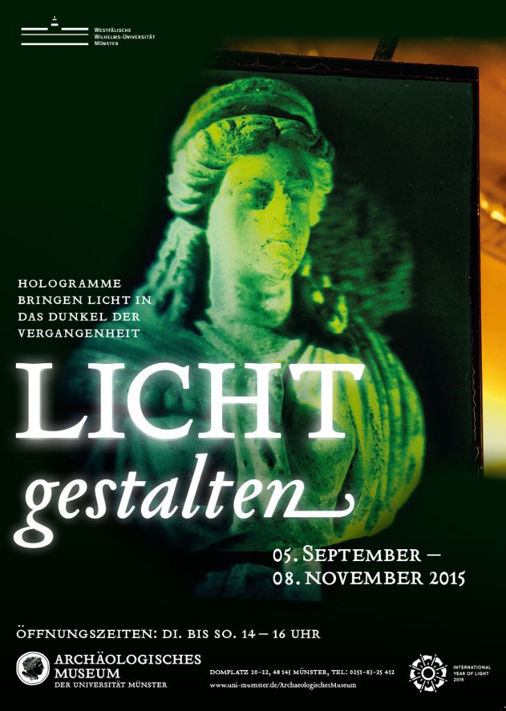 Sonderausstellung Lichtgestalten – Archäologisches Museum WWU Münster