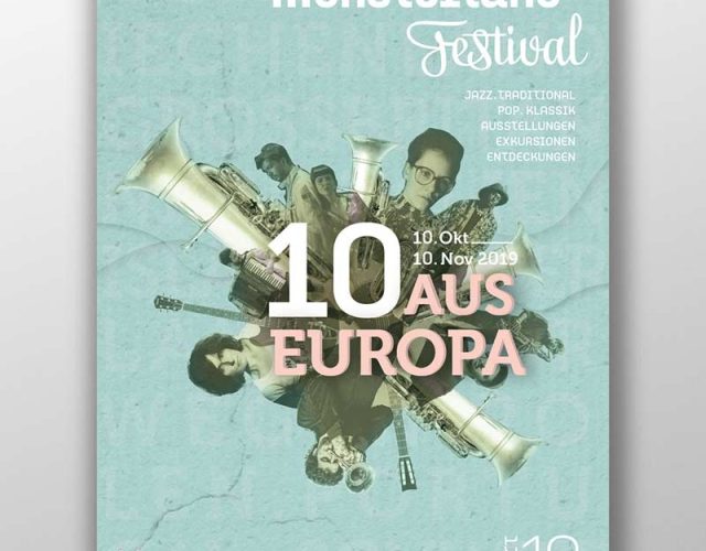 Münsterlandfestival Plakat Design